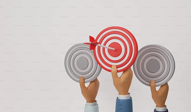 Business consultation discussing website package options and pricing